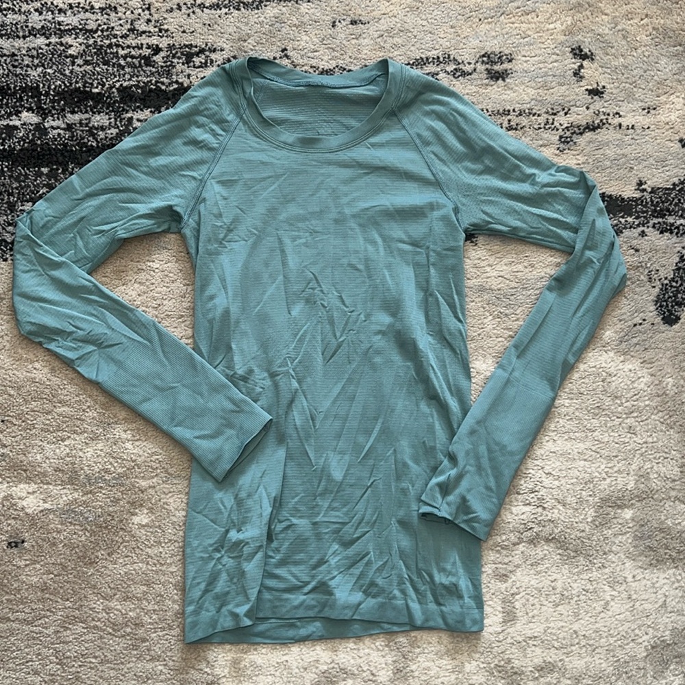 🍋 NWOT Long Sleeve Lululemon Swiftly Tech 2.0 *regular length - Picture 3 of 5